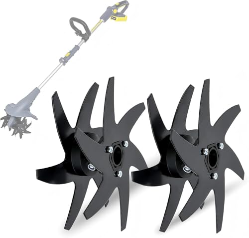 FANZTOOL Vertikutierer Aufsatz für Bodenhacke mit Akku, Handvertikutierer zum Lüften von Rasen und Boden, mit 20cm Arbeitsbreite