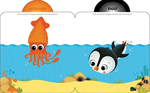 Autocollants Arc-en-ciel: la mer - Dès 2 ans