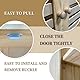 G TALECO GEAR Medizinschrank Holz Organizer, Badezimmer Schrank mit 2 Tür und verstellbaren Regalen, über der Toilette Schrank für Badezimmer (Natural)