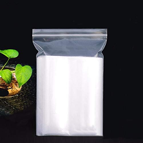 AIRSUNNY 100 PCS 1.5x2 Small Clear Poly Zipper Bags Reclosable Ziplock Storage Plastic Bags for Jewelry, Gift Card, Candy