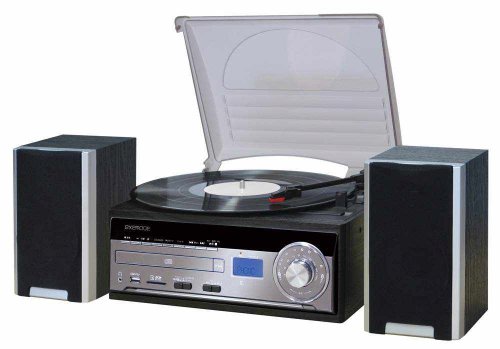 Amazon.co.jp: EXEMODE SD/CD/レコードオーディオシステム 木製