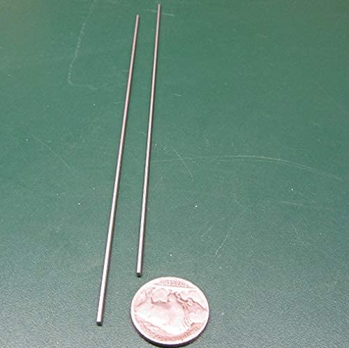 316 Stainless Steel Hardened Shaft 1.5mm Diameter x 200mm Long 4 pcs