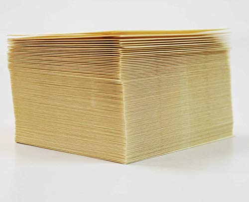 Image of Craft UK 1010 5 x 7 inch Scalloped Card and Envelope Pack of 50 - Ivory