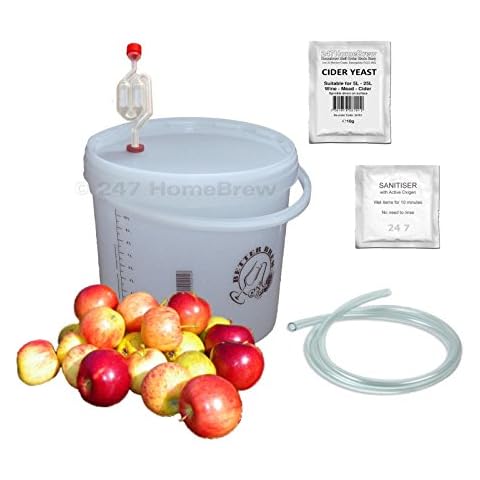 Cider Making Kit - Full Starter - 10L/2 Gallon/20 Pints Home brew Beer Ale Lager Cover