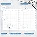2026 Monthly Planner Refill, A4 Letter Size Planner Inserts for 11-Disc Discbound, 8.5
