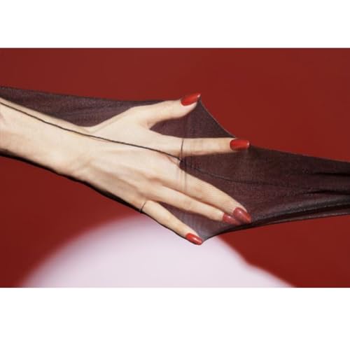 Image of Womens Back Seam Tights 20 DEN Tights with Back Seam Seamed Pantyhose Black Sheer Nylon Pantyhose Stockings