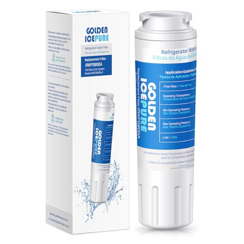 Image of GOLDEN ICEPURE RWF0900A Replacement for MAYTAG UKF8001, Whirlpool Filter 4 EveryDrop EDR4RXD1, EveryDrop Filter 4, Whirlpool 4396395, UKF8001AXX-200, Kenmore 469006, 469992