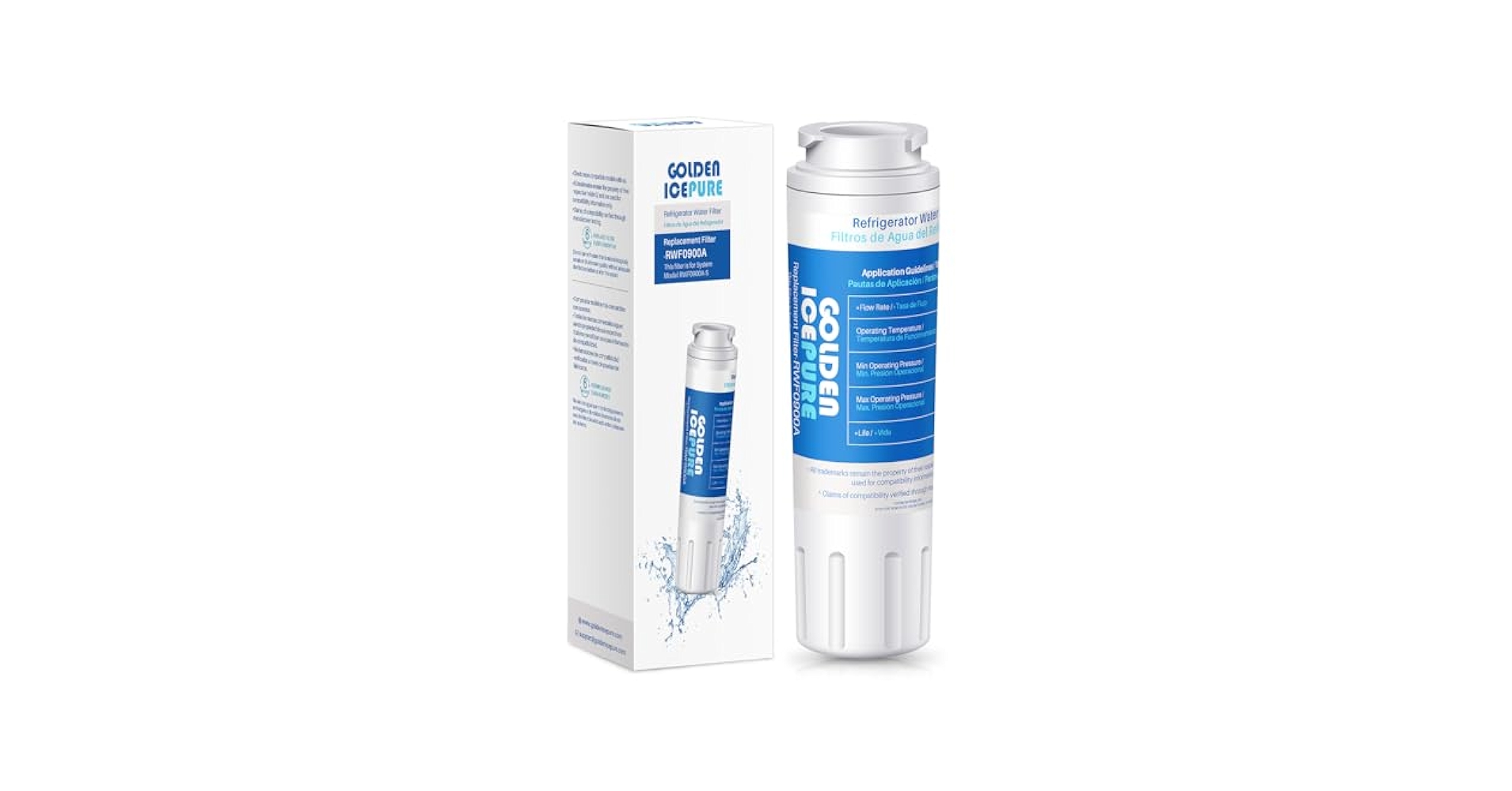 Amazon.com: GOLDEN ICEPURE RWF0900A Replacement for MAYTAG