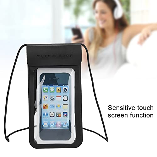 Bolsa impermeável para celular, capa universal impermeável com cordão, bolsa impermeável e impermeáv
