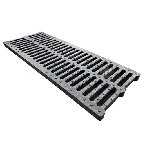 Rejilla plástica drenaje 8 x 20 x 1 pulgadas resistente