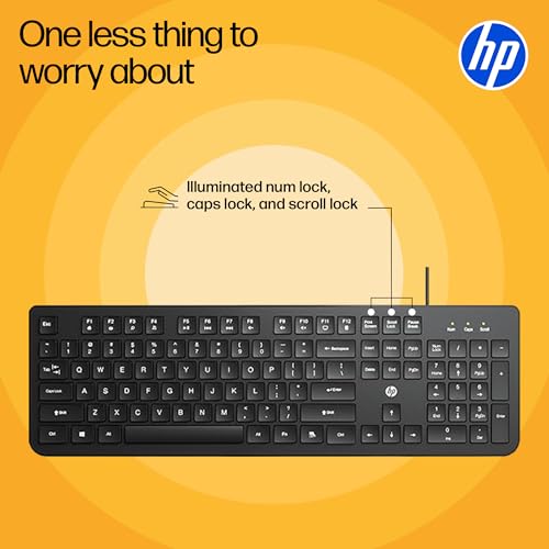 HP Store HP KM190 Wired Mouse and Keyboard Combo - Image 7
