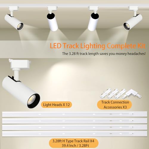 Yuemegou Y-HT-3-WIRE H Type Track Lighting Complete Kit thumb #1