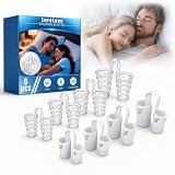 8 PCS Schnarchstopper, Anti Schnarch Nasenspreizer, Schnarchstopper für Männer und Frauen, Wiederverwendbares Anti Schnarch, Schnarchgerät Zur Schnarchreduzierung