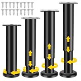 Möbelfüße Verstellbar, 4 Stück Möbelfüße Höhenverstellbar 18-30CM