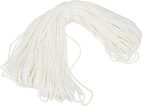 Image of UR LITTLE SHOP Rust Proof Stainless Steel Ceiling Clothes Hanger Cloth Drying Hanging Stand for Balcony Individual Dropdown Railers Nylon Ropes 8 Feet X 6 Pipes with A Cloth Hanging Rope SLUCS6