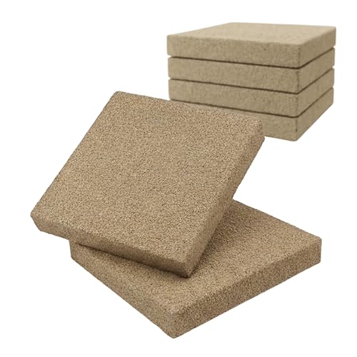 Fanuli Manufatti Base Ombrellone in Cemento 50x50 – Mattone Pesante Giallo 40 kg per Zavorra Ombrelloni E Gazebo – Super Resistente E Durevole – Made in Italy (1, Pesante Giallo)