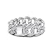 Produktbild PANDORA Timeless Pavé Cuban Ketten-Ring aus Sterling Silber mit Zirkonia, Größe: 56, 193557C01-56