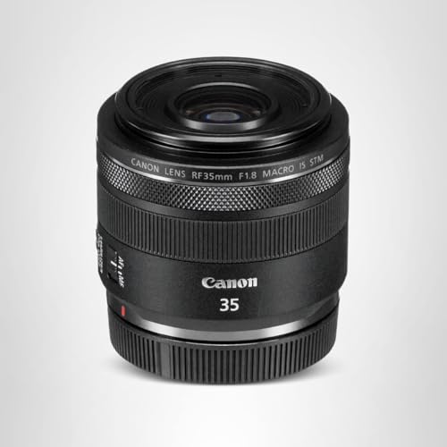 Canon RF35mm F1.8 is Macro STM Lens, Black