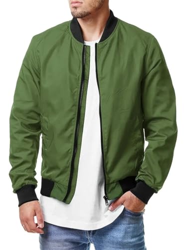 Veste design hommes vert 3XL en finir avec les blousons trop serrés