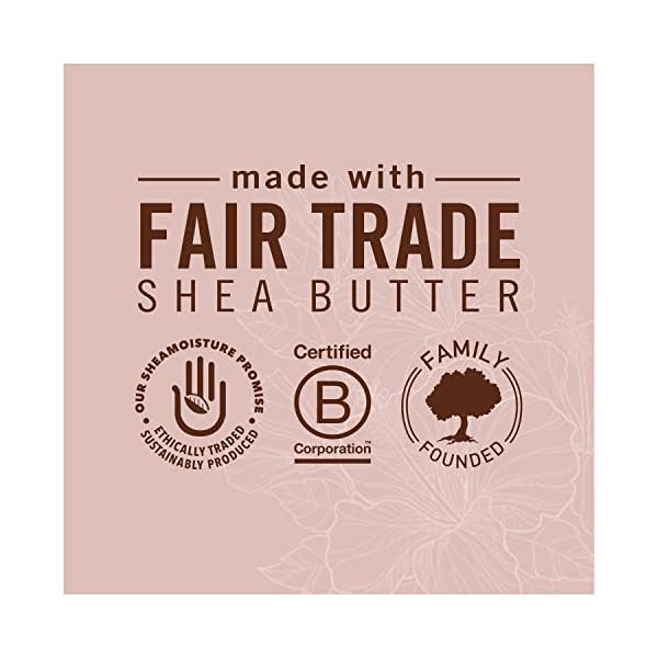 SheaMoisture Body Scrub for Dull Skin Illuminating Coconut and Hibiscus Cruelty-Free Skin Care 12 oz