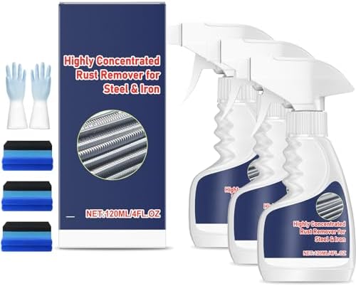 Highly Concentrated Rust Remover for Steel & Iron - Rust Remover Spray ...