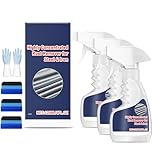 Highly Concentrated Rust Remover for Steel & Iron - Rust Remover Spray for Metal, Multi-functional Quick-acting Rust Removal Spray (3Pcs,120 ml/4 fl oz)