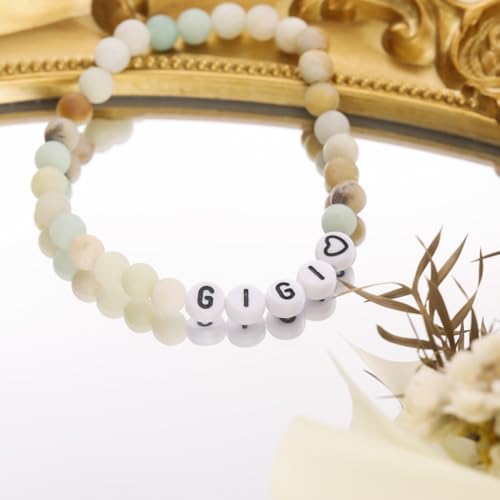 Kivosliviz Gigi Bracelet for Women from Grandson Grandkis Gifts Grandma Jewelry Best Gigi Ever Bracelet4