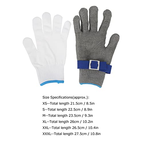 Luvas de escultura em madeira Luvas de aço anticorte Nível 5 Proteção Luvas de segurança universais