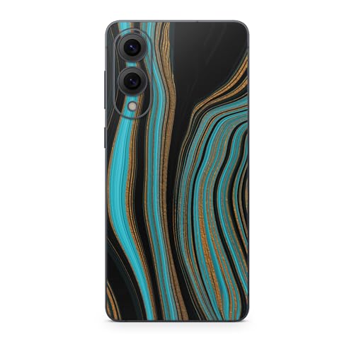 Phone Skin Compatible with Samsung Galaxy S25 Edge - Blue Canyon - Premium 3M Vinyl Protective Wrap Decal Cover - Easy to Apply | Crafted in The USA by MightySkins