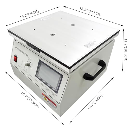 vertical vibration test bench intelligent vibration test machine mp-3000e professional touch screen frequency-modulated vertical integrated shaking table 0-200hz adjustable frequency 110v