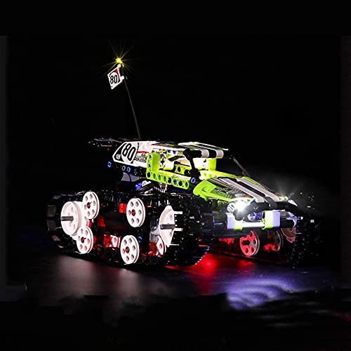 KCGNBQING NLNE Light Set für Bausteine Modell - LED Light Kit Kompatibel mit Lego 42065, Nicht Enthalten das Modell… – Bild 7