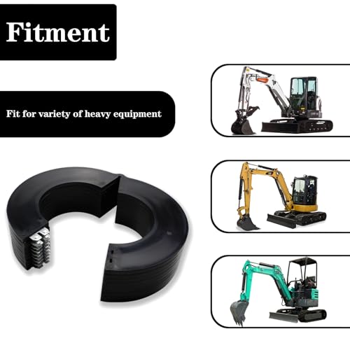 Image of 8 Pack 90MM Excavator Bucket Pin Shim Kit Detachable for Excavator and Skid Steer Fit for Cat Bobcat Kubota Komatsu John Deere, 5mm Thickness