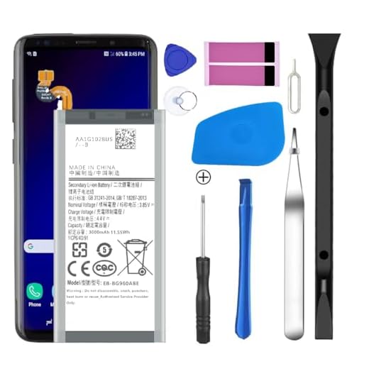Yuntunele Galaxy S9 Battery Replacement,Upgraded Battery for Samsung Galaxy S9 with Professional Tool Kit