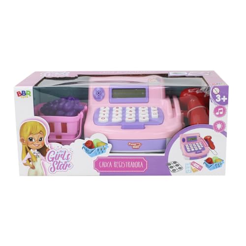 Caixa Registradora com Cesto de Frutas, BBR Toys, Multicor