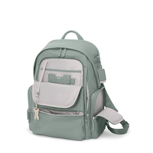 Image of TUMI - Voyageur Celina Backpack - Women's Work and Travel Bag - 16.0 inch X 10.6 inch X 6.5 inch - Holds Up to 16 inch Laptop - Thyme