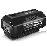 Munikind 40v 7500mAh OP4026A Replacement for Ryobi 40V Battery 7.5Ah Compatible with Ryobi 40 Volt Battery Lithium OP4015 OP4040 OP40201 OP4050A OP4015 OP40261 OP4030 OP40401 Power Tools (1-1Pack)