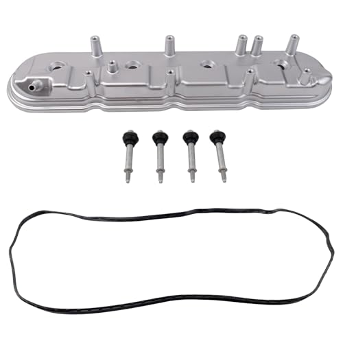 Image of TRQ Right Valve Cover Compatible with 2009-2015 Cadillac 2009-2015 Chevrolet