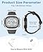 Beeasy Reloj Deportivo Hombre,Relojes Digital Impermeable Watches Led Inteligente Bluetooth Fitness Tracker...