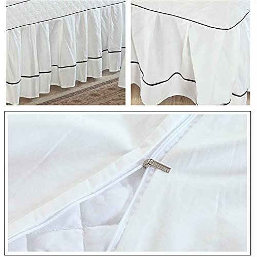 XKun schoonheid bed cover vierdelige hoogwaardige massage gezondheid lange rok combinatie 60X180CM (24x71") - Image 4