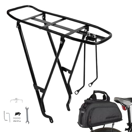 Portaequipajes trasero para bicicleta ideal para viajes exteriores y cicloturismo