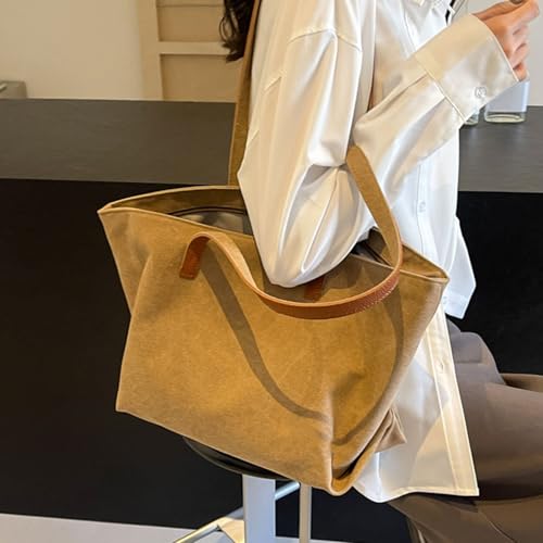 Sac à main en toile avec anse sous les bras format minimaliste - 3
