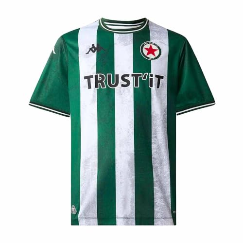 Maillot Kappa Kombat 2026 Home Red Star Tricot Mixte Football Rouge
