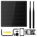 Keepteen D5 Solar Lora Node Meshtastic Répéteur avec Wisblock RAK19007 RAK4631 868 MHz Mesh Lora Antenne NRF52840 Bluetooth Panneau intégré 5000 mAh Contrôleur
