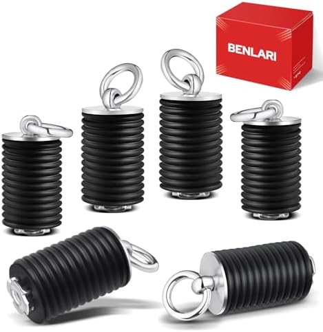 Benlari UTV Tie Down Anchors 1-7/16" Flexible Loop Lock and Ride ...