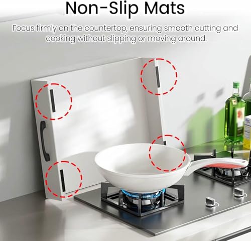 Cubierta superior de estufa lavable y protector de estufa personalizable de doble uso 6