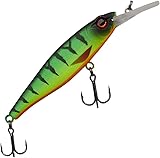 1 Stück Illex Twitch Flesh Longbill Minnow Mat Tiger 6,1cm DR