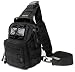 TravTac Stage II Small Sling Bag, Premium Everyday Carry Tactical Sling Pack 900D (Black)