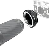 Adaptateur d'objectif M42 vers L/M, compatible avec les objectifs M42 (42 x 1 mm) à monture Leica M LM tels que M240, M240P, M3, M2, M1, M4, M5, M6, MP, M7, M8, M9