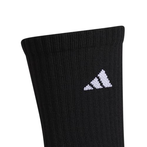 Image of adidas Cushioned Crew Socks 3-Pairs Durable & Comfortable