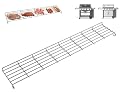 DcYourHome 66045 Warming Rack for Weber GS4 Genesis II 400 Series, Genesis II E-410 S-410 SE-410 S-435 E-435 Parts, 32 3/4 Inch Stainless Steel Warming Rack for GS4 Genesis 2 Weber 400 Grill Parts